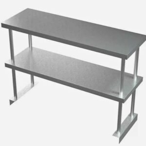 2tier over table shelf commercial STAINLESS steel (1m)