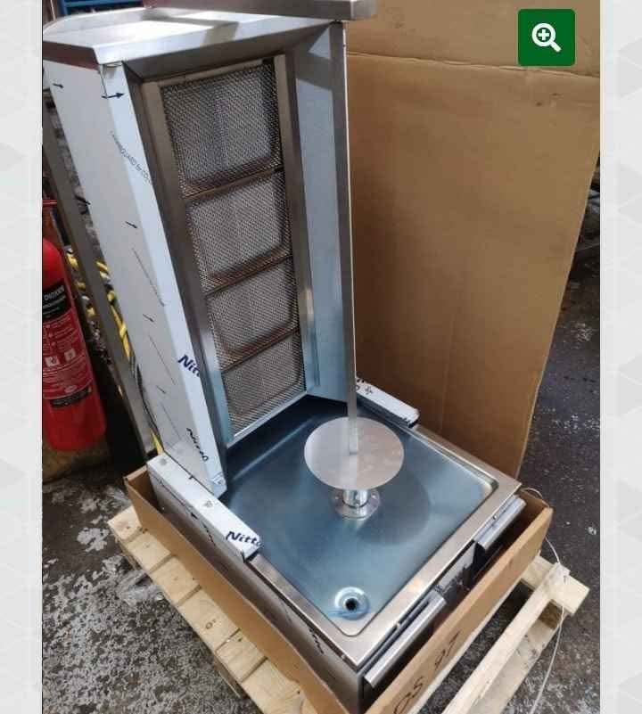 4 burner Donner kebab machine grill - Image 2