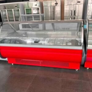 Butcher fridge deli counter display fridge serve over fridges