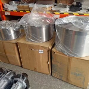 Catering cooking pots commercial kitchen Handis deep stock pot stew pan casserole pots with lids