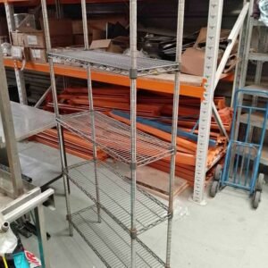 Cold room shelves four tiers wire shelves used