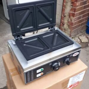 Commercial 4 slice sandwich waffle maker machine
