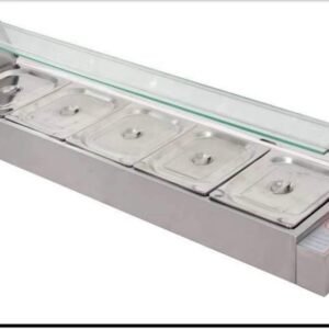 Commercial 5 pot electric bain MARIE FOOD WARMER