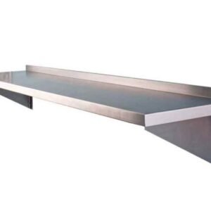 Commercial Catering Wall Shelf Stainless Steel With Brackets 4ft