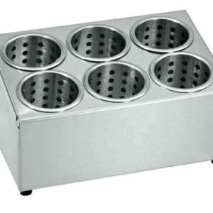 Commercial Cutlery Basket Holder 6 holes handle condiments