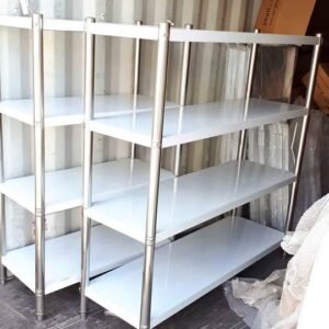 Commercial STAINLESS STEEL catering shelves 5ft