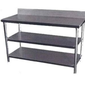 Commercial STAINLESS STEEL table 3 tiers (4f)