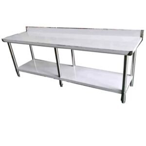 Commercial STAINLESS STEEL tables 2m