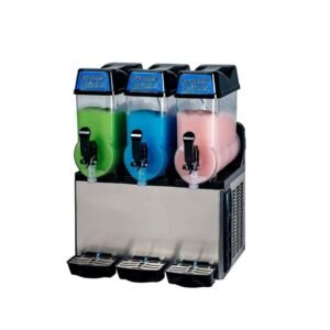 Commercial Slush Machine –3 x 12 Litre Three Tank Frozen Ice Drink Maker