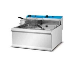 Commercial electric fryer double tank 2 baskets