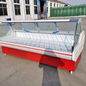 Display fridge counter deli shop meat butcher fridge