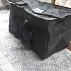 Food Delivery Bag Fully Insulated Takeaway Kebab Indian Curry Pizza Bag With Drink Holder