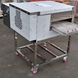 Gas belt pizza oven
