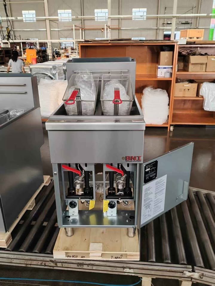Gas fryer commercial professional deep fryers free standing single fryer double Chip fryer - Image 3