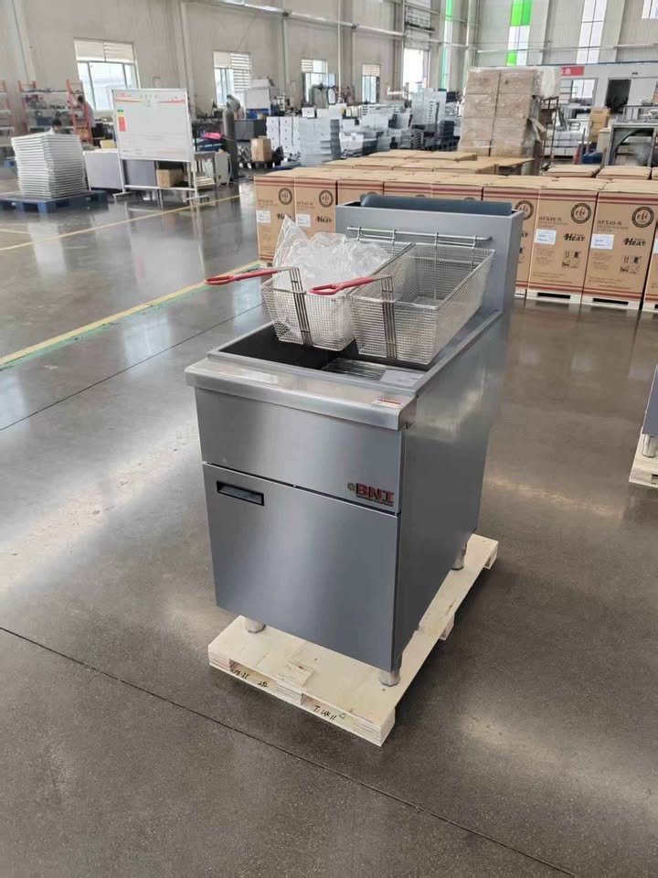 Gas fryer commercial professional deep fryers free standing single fryer double Chip fryer - Image 6