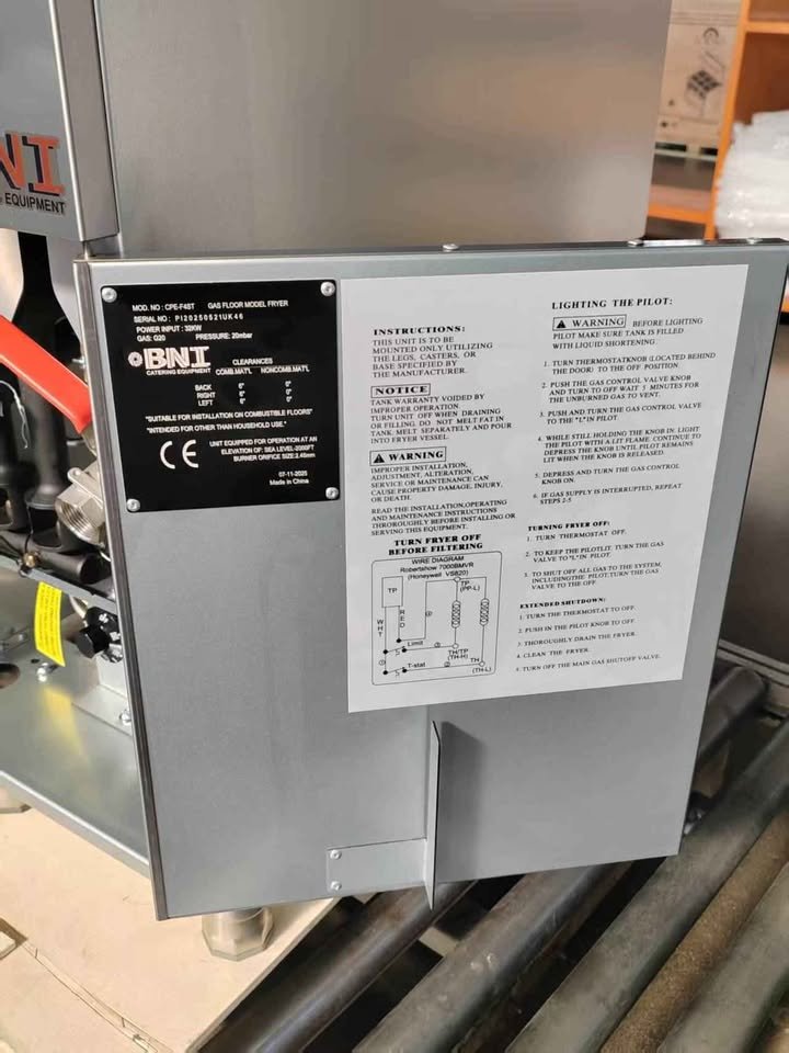 Gas fryer commercial professional deep fryers free standing single fryer double Chip fryer - Image 8