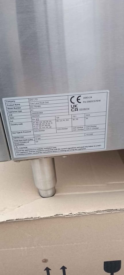 Gas grill/broiler/Natural gas or LPG new 60*64*39cm - Image 5