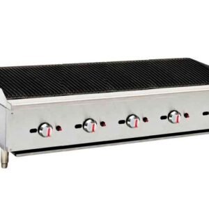 Gas grill Radiant Charbroiler/Chargrill – 150cm / 60″ 5 burner grill NG/LPG