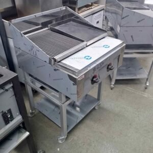 Gas grill periperi grill BBQ kebab grill hotplate restaurant takeaway