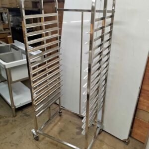 Gastronorm Racking Trolley 15 Tiers for 2/1 GN Pans, or 30 1/1 GN Pans