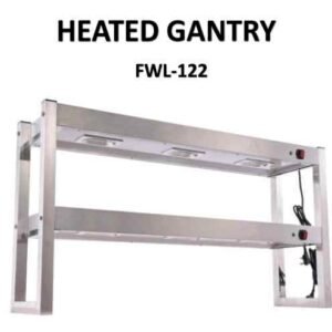 Heated gantry 2 tier warmer chef passthrough hot lamp 4ft